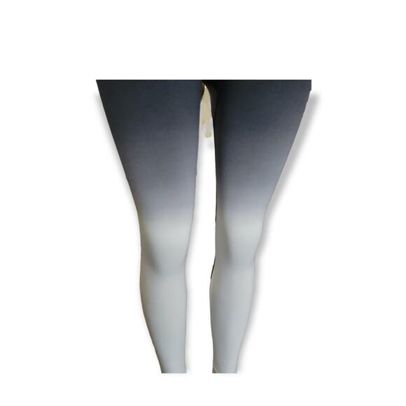 ZYIA Active High Waist 7/8‎ Leggings Women's Size Medium High Waist Ombre Gym - Picture 7 of 11